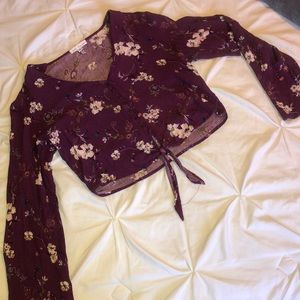 Long Sleeve crop top